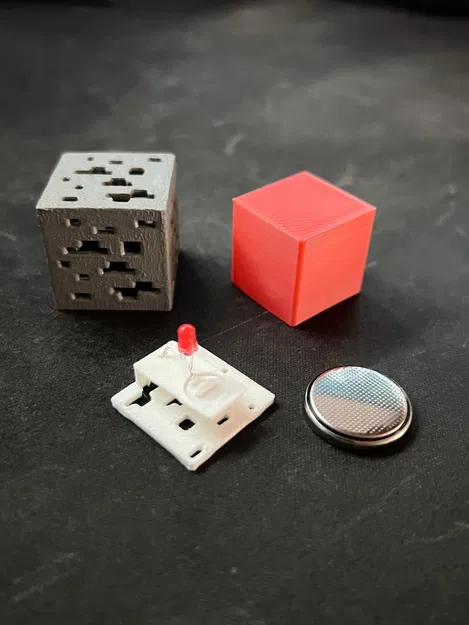 Khối quặng LED mini Minecraft cho Thunder Nut - Image 2