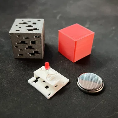 Khối quặng LED mini Minecraft cho Thunder Nut