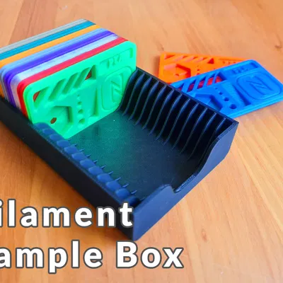 Hộp lưu trữ mẫu filament thông minh với NFC