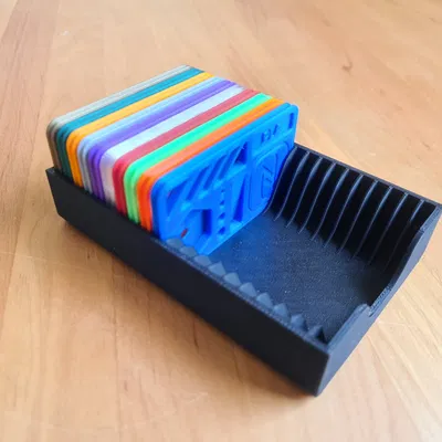 Hộp lưu trữ mẫu filament thông minh với NFC