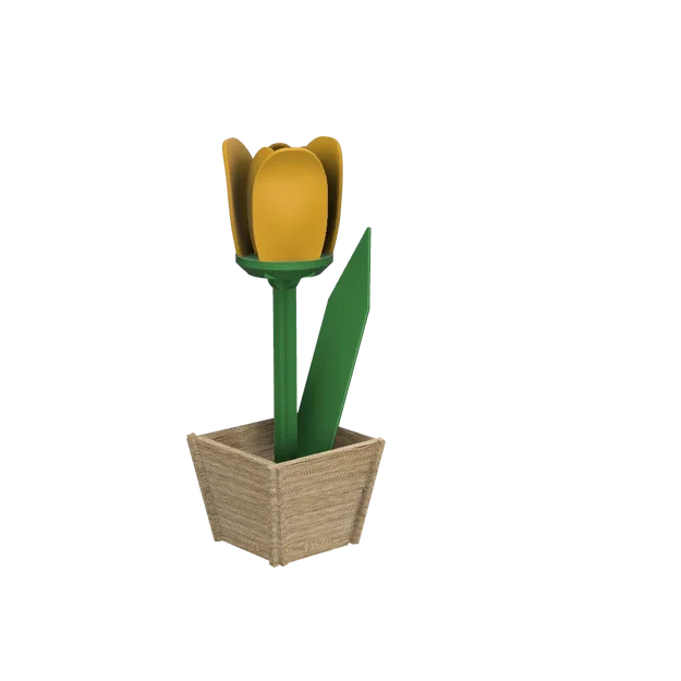 Thẻ quà tặng làm hoa tulip tự chế - Image 2