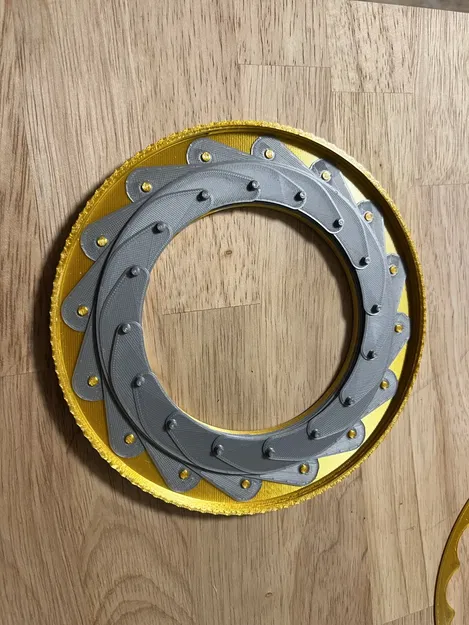 Cánh cửa iris cơ khí 16 lá có thể điều chỉnh - Image 4