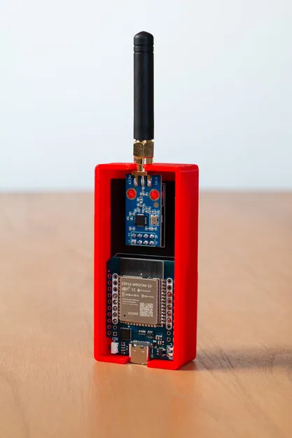 Hộp chứa điều khiển từ xa ESPSomfy-RTS - Image 1