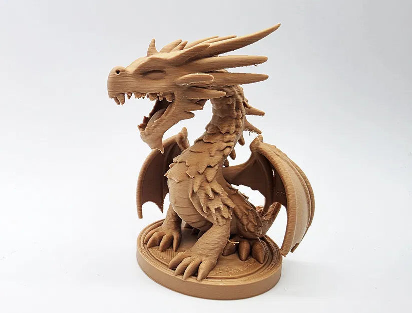 Rồng Miệng Lớn trên Bệ Đỡ - Image 1