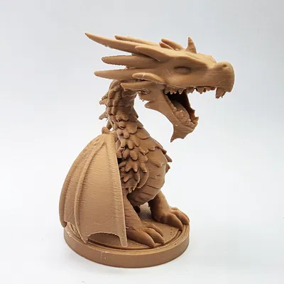 Rồng Miệng Lớn trên Bệ Đỡ