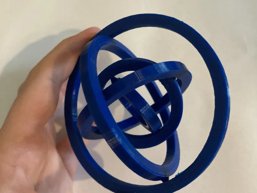 Gyroscope 5 vòng với chuyển động mượt mà - Image 1