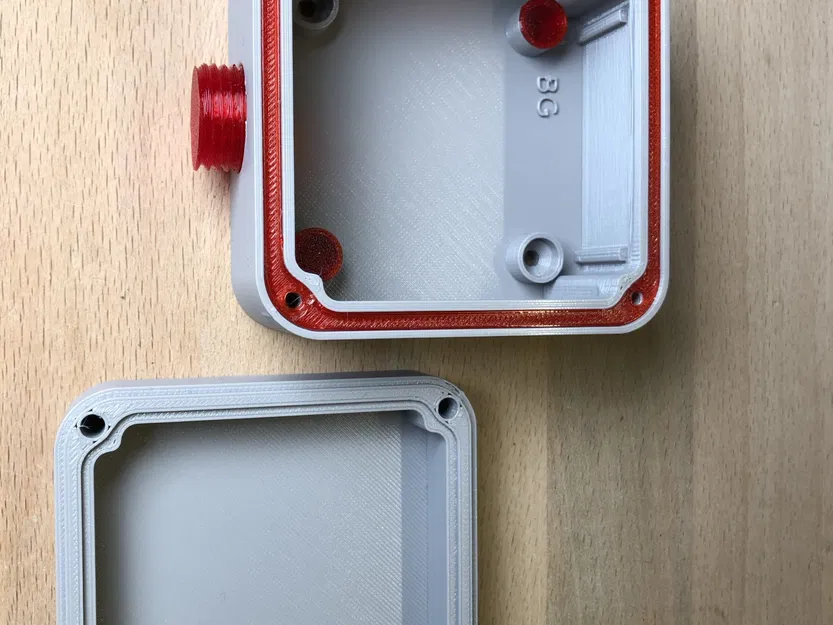 Hộp nối với gioăng in 3D cho cáp antenna và loa - Image 9