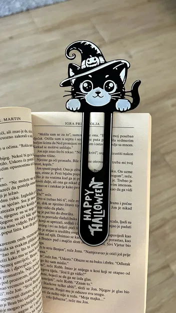 Đánh dấu trang Halloween dễ thương - 4 thiết kế độc đáo - Image 3