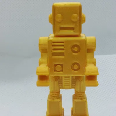 Robot mini phong cách retro dễ thương