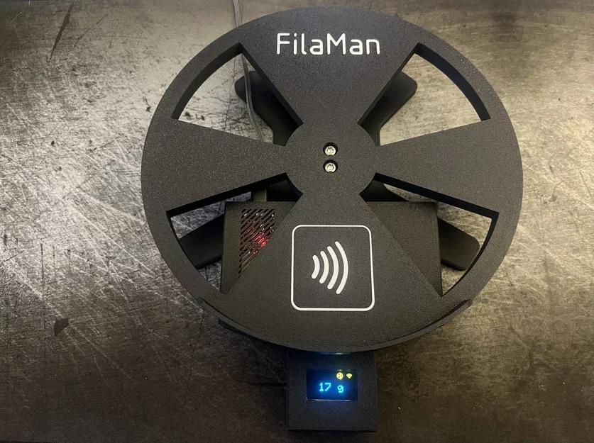 Thang đo cuộn filament FilaMan nâng cấp dựa trên NFC - Image 1