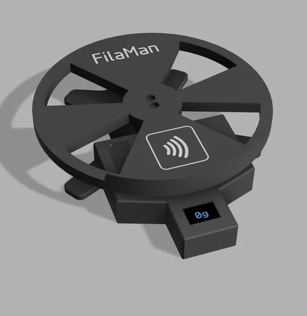 Thang đo cuộn filament FilaMan nâng cấp dựa trên NFC - Image 2