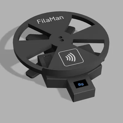 Thang đo cuộn filament FilaMan nâng cấp dựa trên NFC
