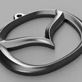 Móc khóa 3D biểu tượng Mazda - Thumbnail 1