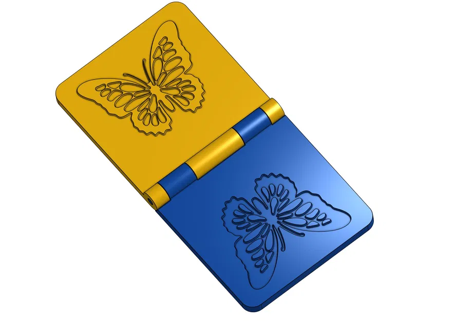 Dấu ấn nổi giấy hình bướm cho nghệ thuật thủ công - Image 2