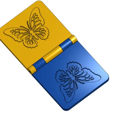 Dấu ấn nổi giấy hình bướm cho nghệ thuật thủ công