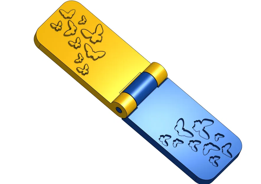 Dấu ấn nổi giấy hình bướm cho nghệ thuật thủ công - Image 3