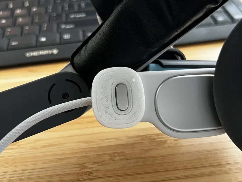 Pad che kết nối tai nghe Vision Pro cho dây đeo thay thế - Image 1