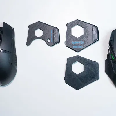 Thay thế đế cho chuột Logitech G502 Hero và Lightspeed