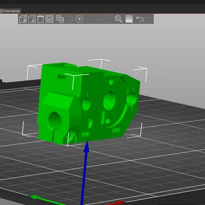 Bộ chọn MMU3 tinh chỉnh với phần kẹp pinda chắc chắn
