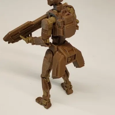 Bộ nhảy cho nhân vật mini lấy cảm hứng từ Titanfall