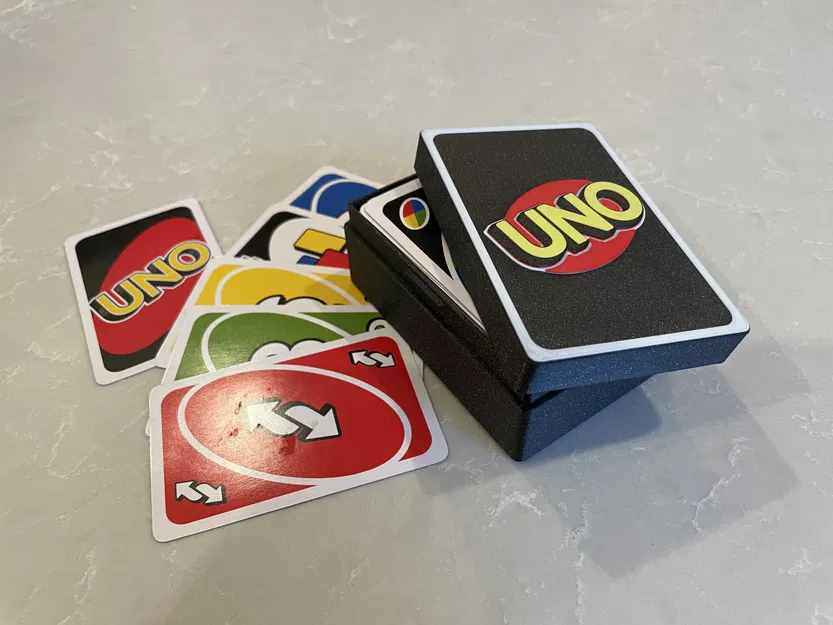 Hộp đựng bài Uno với thiết kế thay đổi màu sắc - Image 7