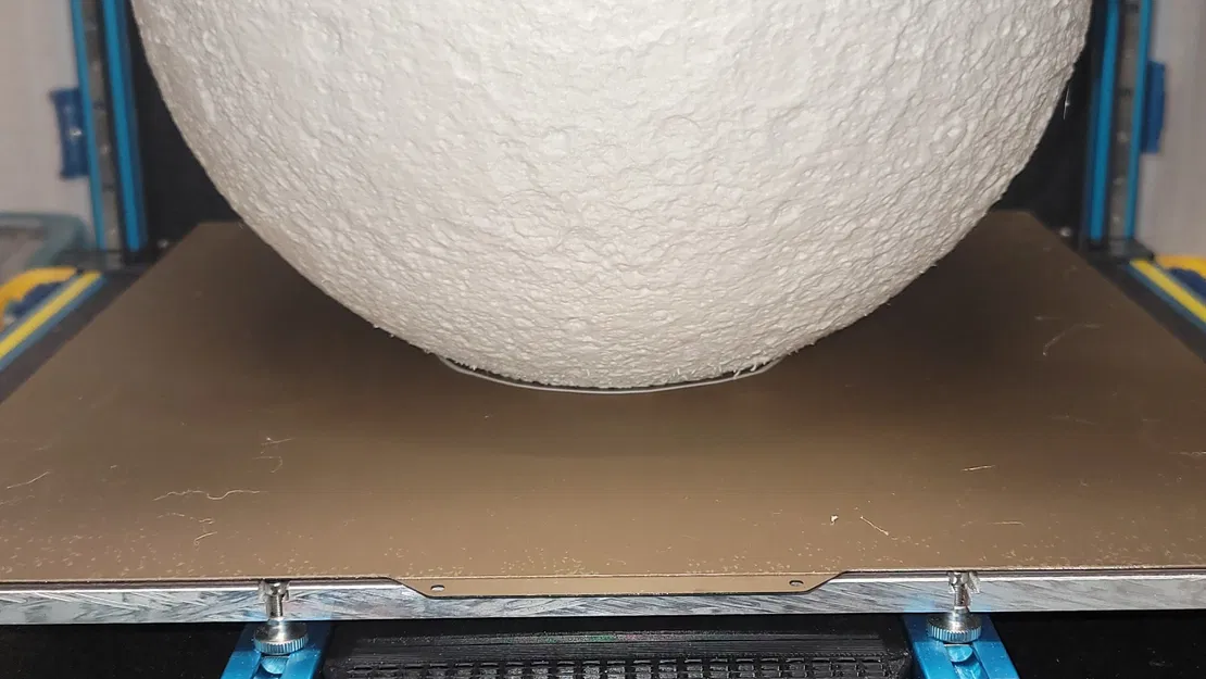 Đèn bàn hình mặt trăng Lithophane kích thước 140% - Image 2