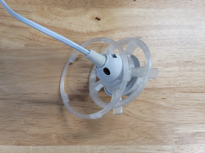 Đèn bàn hình mặt trăng Lithophane kích thước 140% - Image 5