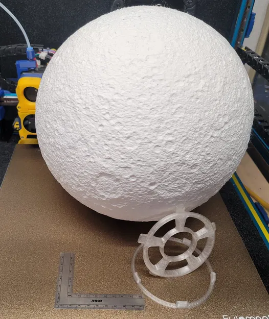 Đèn bàn hình mặt trăng Lithophane kích thước 140% - Image 7