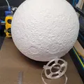 Đèn bàn hình mặt trăng Lithophane kích thước 140% - Thumbnail 7