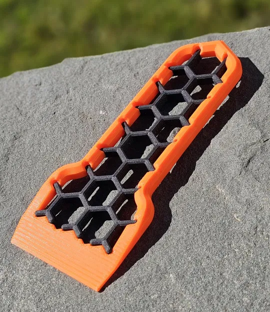 Công cụ cạo bề mặt in 3D 2 màu với họa tiết lục giác - Image 1