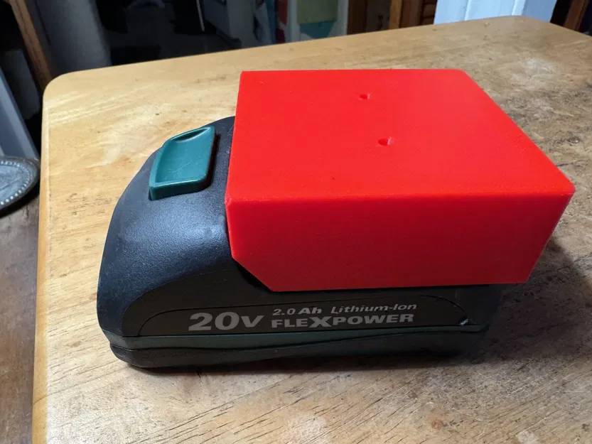 Giá đỡ pin 20 Volt MASTERFORCE treo tường hoặc hộp dụng cụ - Image 2