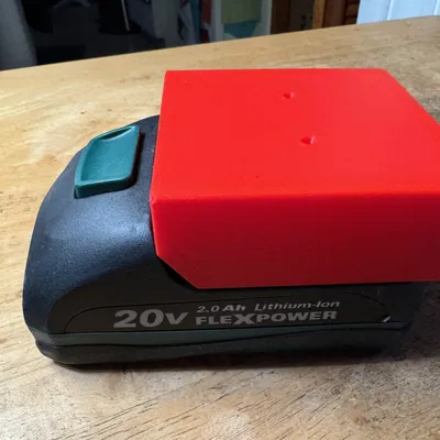 Giá đỡ pin 20 Volt MASTERFORCE treo tường hoặc hộp dụng cụ