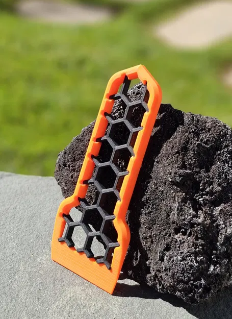 Công cụ cạo bề mặt in 3D 2 màu với họa tiết lục giác - Image 4