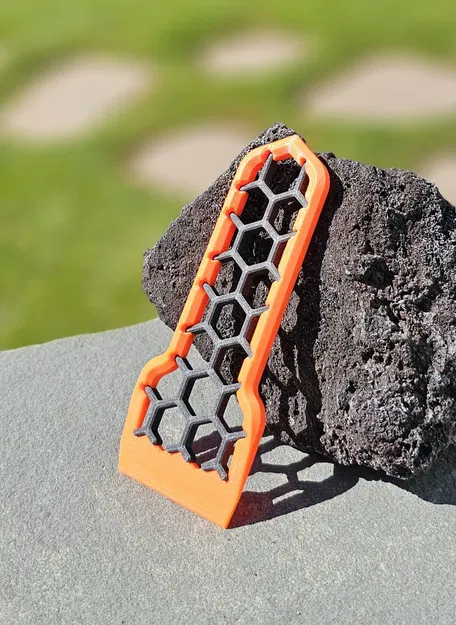 Công cụ cạo bề mặt in 3D 2 màu với họa tiết lục giác - Image 7