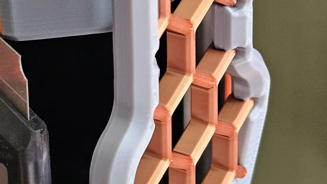 Công cụ cạo bề mặt in 3D 2 màu với họa tiết lục giác - Image 11