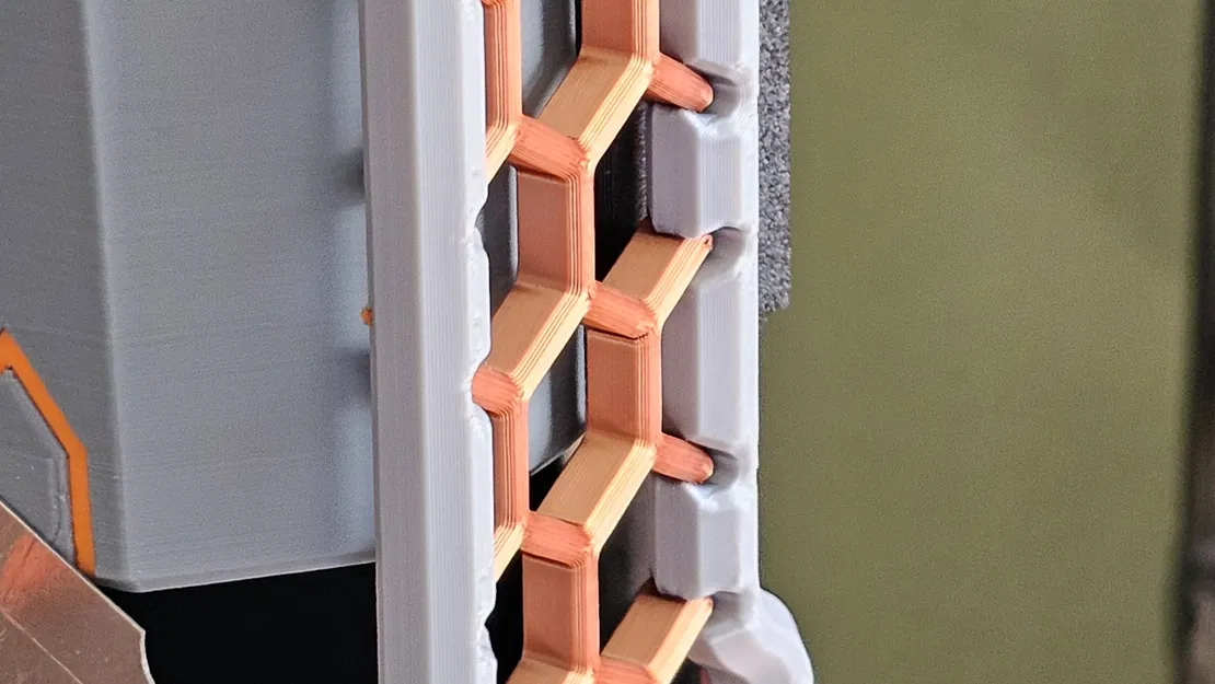 Công cụ cạo bề mặt in 3D 2 màu với họa tiết lục giác - Image 12