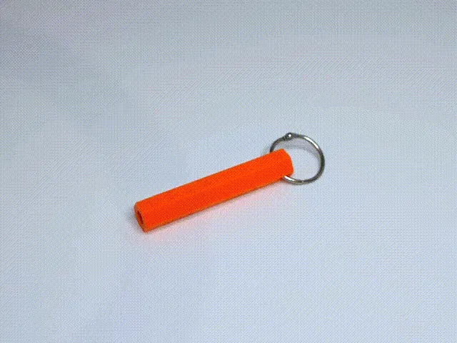 Móc chìa khóa đa năng tích hợp tua vít và thước kẻ - Image 2