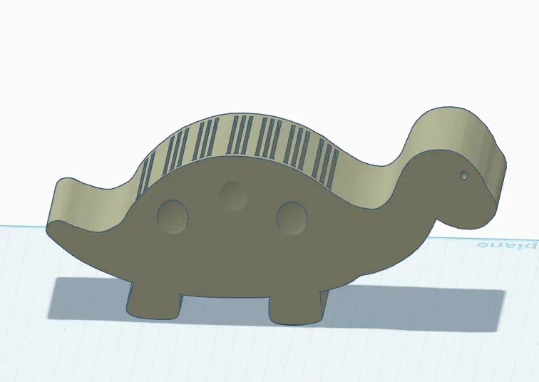 Giá đỡ thẻ Yoto hình Stegosaurus - Image 1