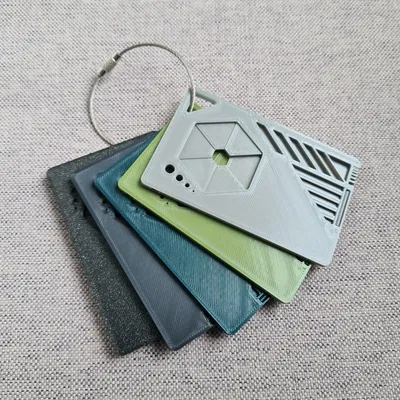 Mẫu thử nghiệm filament cho máy in 3D với nhiều tính năng