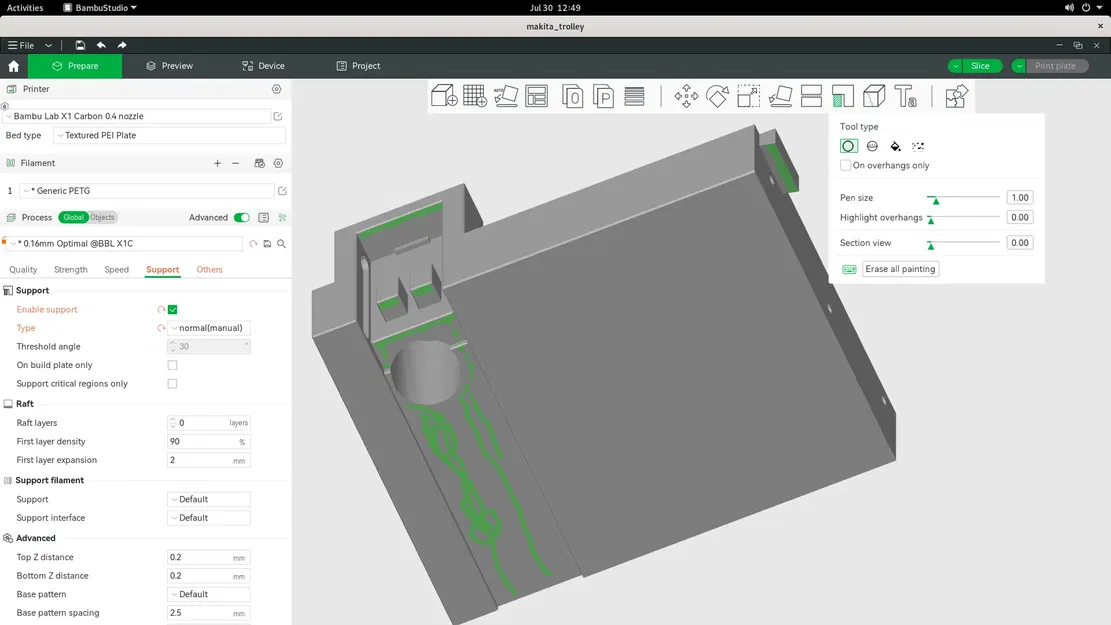 Xe đẩy Makita MakPac (tương thích với Festool Systainer) - Image 13