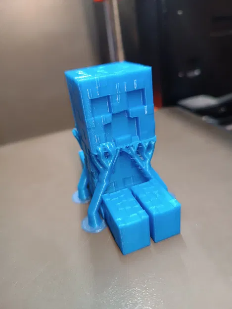 Creeper linh hoạt trong Minecraft với chân khớp nối - Image 7