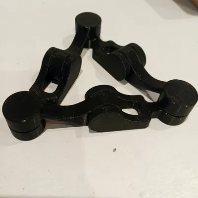 Mô hình kaleidocycle fidget mạnh mẽ và bền bỉ