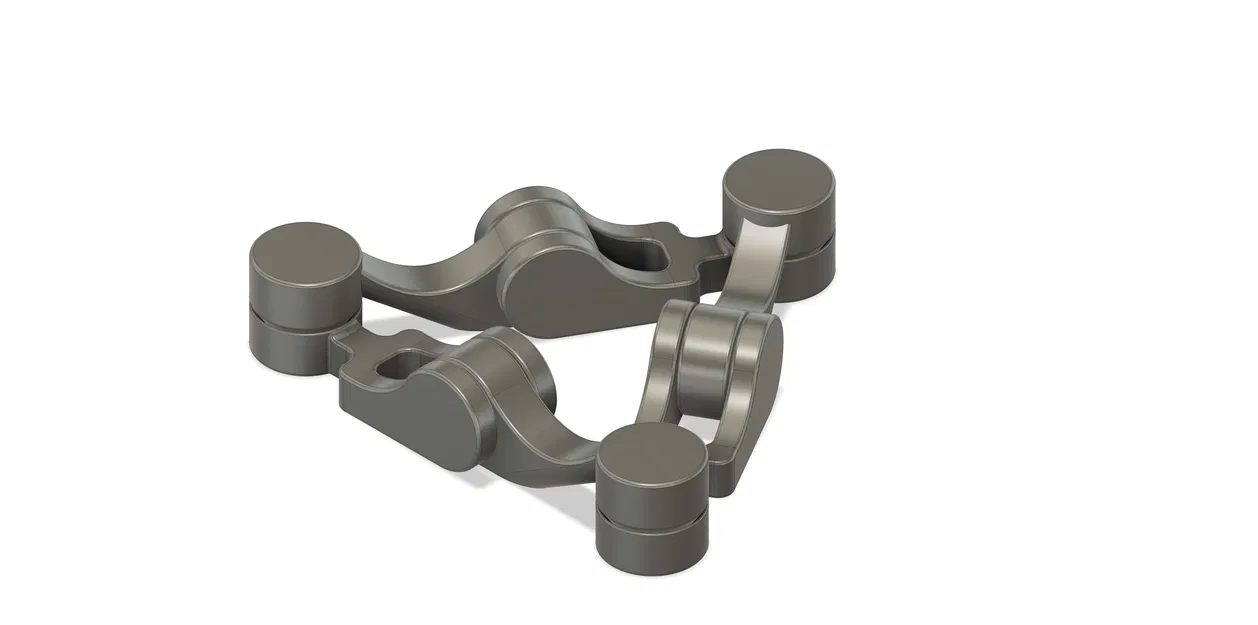 Mô hình kaleidocycle fidget mạnh mẽ và bền bỉ - Image 4