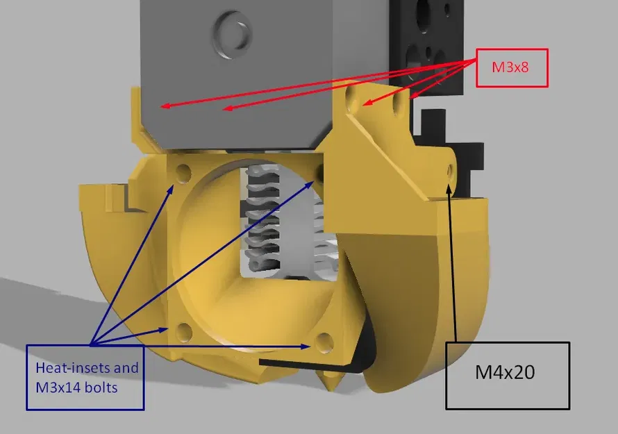 Nâng cấp quạt 40mm và 5015 cho Ender 3 v3 se với tùy chọn hotend KE - Image 7