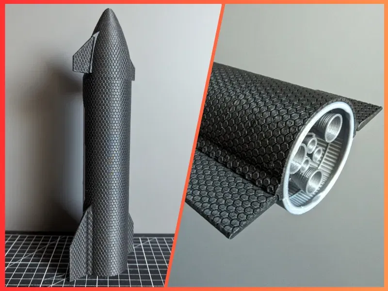 Gạch ốp nhiệt cho tàu vũ trụ Starship - Image 1