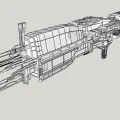 Mô hình tàu USS Sulaco dài 800mm từ phim Aliens - Thumbnail 1