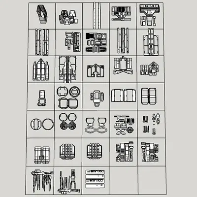 Mô hình tàu USS Sulaco dài 800mm từ phim Aliens