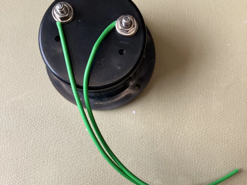 Đồng hồ analog kiểu retro với 3 đồng hồ voltmeter - Image 7