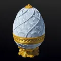 Bình trứng Faberge trang trí không có câu đố - Thumbnail 3