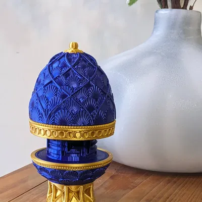 Hộp chứa trứng Fabergé với mê cung giải đố